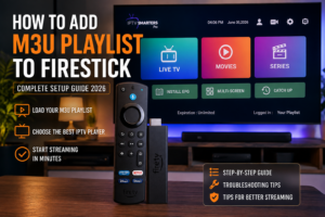 M3U Playlist to Firestick
